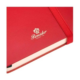 Pineider Classic Note Fire red