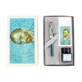 Penna stilografica Visconti Van Gogh Portrait Blue Pennino F (A66) KP12-01-FPF_KIT