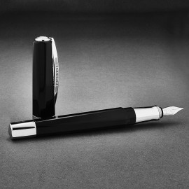 Penna stilografica Visconti Vertigo Black pennino F KP13-14-FPF