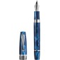 Montegrappa Extra Otto 1930 Fountain pen Mediterranean Blue - Extrafine nib