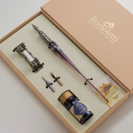 Bortoletti Calligraphy Set Renier SET15 Amethyst