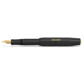 penna stilografica kaweco classic sport black pennino F