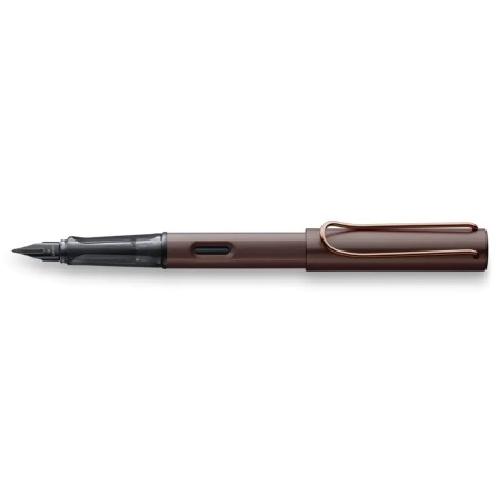 Penna stilografica Lamy Lx marron pennino EF