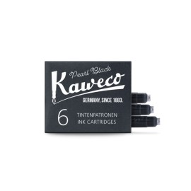 Kaweco Ink Cartridges Pearl Black 6 pieces