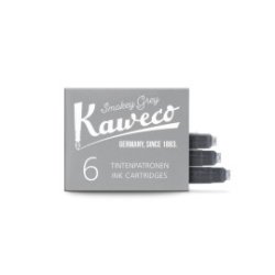 Cartucce d'inchiostro Kaweco Grigio Fumo 6 pezzi