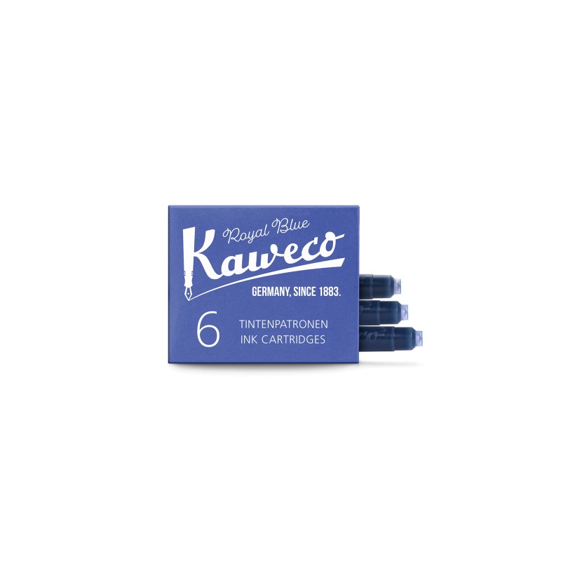 Kaweco Ink Cartridges Royal Blue 6 pieces