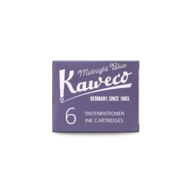 Cartucce d'inchiostro Kaweco Blu notte 6 pezzi