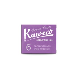 Kaweco Ink Cartridges Summer Purple 6 pieces