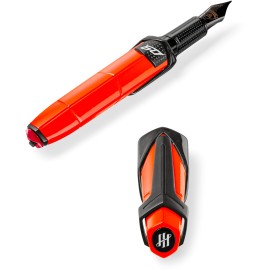 Montegrappa Penna stilografica Arancio Automobili Lamborghini 60° pennino F Edizione Limitata