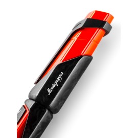 Montegrappa Penna stilografica Arancio Automobili Lamborghini 60° pennino F Edizione Limitata