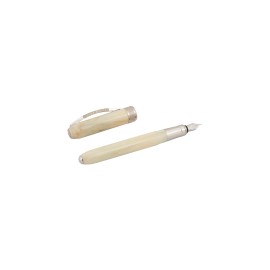 Penna stilografica Rembrandt bianco avorio - Pennino F - KP10-07-FPF