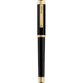 Montegrappa Zero IP Fountain Pen Yellow Gold Steel Fine nib