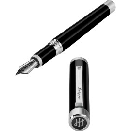 Montegrappa Zero IP Fountain Pen Palladio-  Steel fine nib