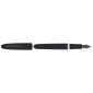 Penna stilografica Raven Black Matte con push piston pennino EF