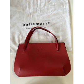 Borsa donna in pelle Bellemarie Sibilla S Ruby rosso