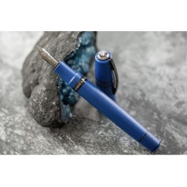 Visconti Homo Sapiens Lava Color Blue Ultramarine Fountain Pen - Fine nib