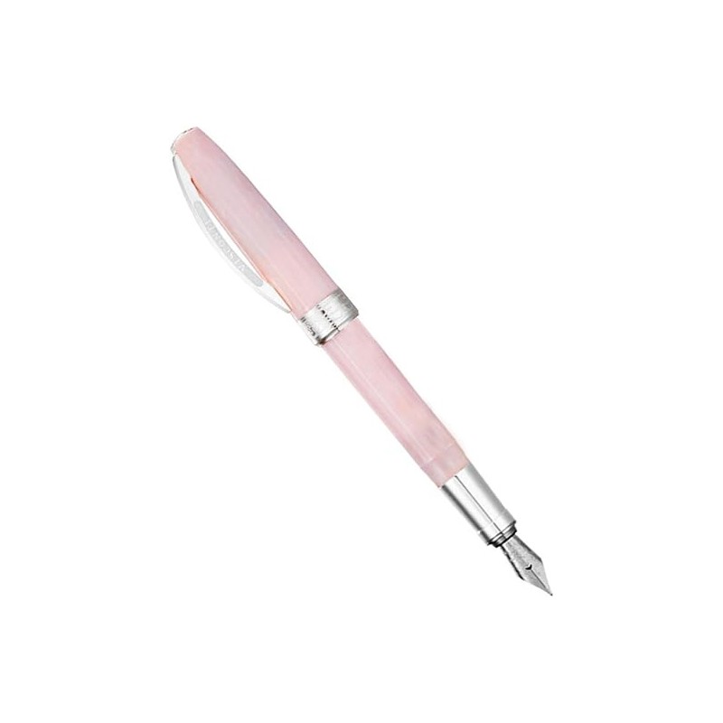 Penna stilografica Visconti Venus Rosa Palladio - Pennino F -  Edizione limitata