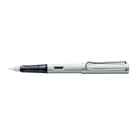 Penna stilografica Lamy AL star Whitesilver - Pennino F 1236519