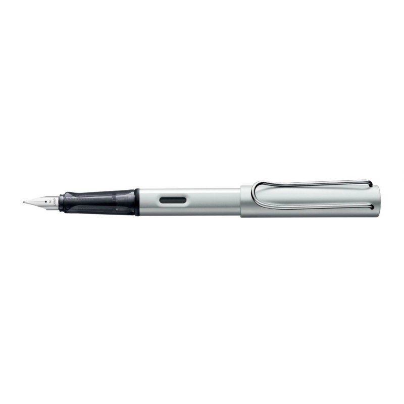 Penna stilografica Lamy AL star Whitesilver - Pennino F 1236519