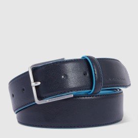 Piquadro Men’s belt with prong buckle CU6321B2/BLU