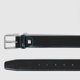 Piquadro Men’s belt with prong buckle Black CU6321B2/N