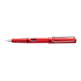 凌美 狩猎系列 红色钢笔，带 F 笔尖