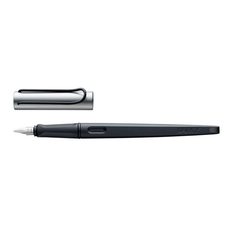 Penna stilografica calligrafica Lamy Joy AL nero pennino 1,5mm 1215881 011