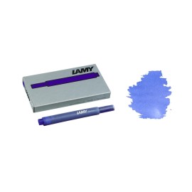 Lamy T10 Blue washable Ink cartridge  5 pcs 1202077