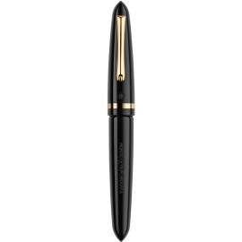 Montegrappa Venetia Black 14k flex fountain pen EF nib ISVEN1XC