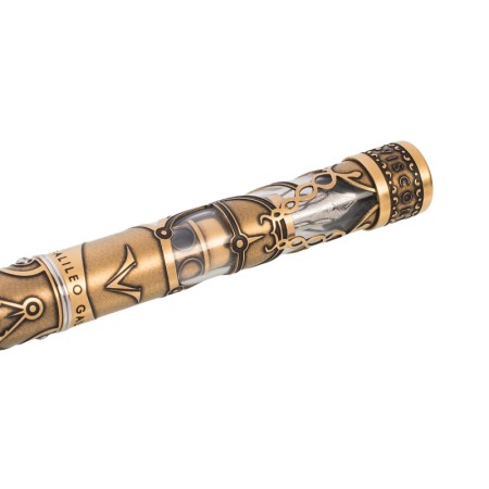 Visconti Penna stilografica Galileo Galilei pennino EF 18k