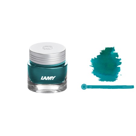 Lamy T53 Crystal Ink Amazonite Boccetta d' inchiostro per stilografica 30ml 1333279