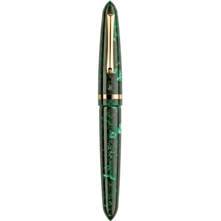 Montegrappa Venetia Fountain Pen Vintage Conifer 14k F nib