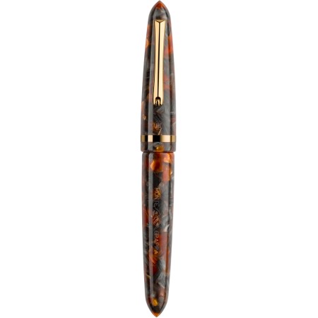 Montegrappa Venetia Fountain Pen Plume Agate 14k F nib