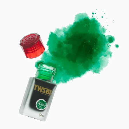 Twsbi 1791 绿色森林墨水，18 毫升瓶