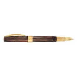 Visconti Mirage Mythos Apollo Fountain Pen F Nib Brown