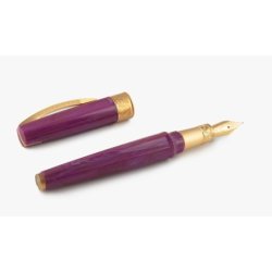 Penna stilografica Visconti Mirage Mythos Afrodite pennino F Viola/Bronze