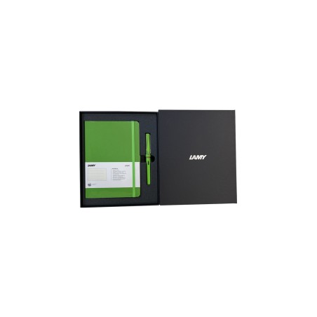 Kit Lamy penna stilografica safari + taccuino