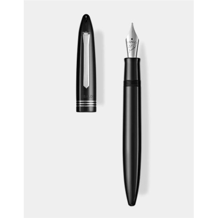 Penna stilografica Tibaldi Perfecta black F
