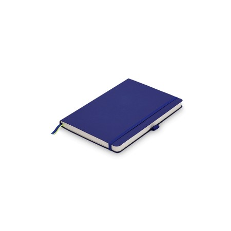 Set Lamy - penna stilografica Safari blu F + taccuino softcover A5 blu