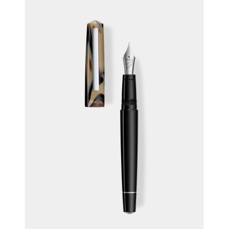 Penna stilografica Tibaldi Infrangibile grigio velluto F