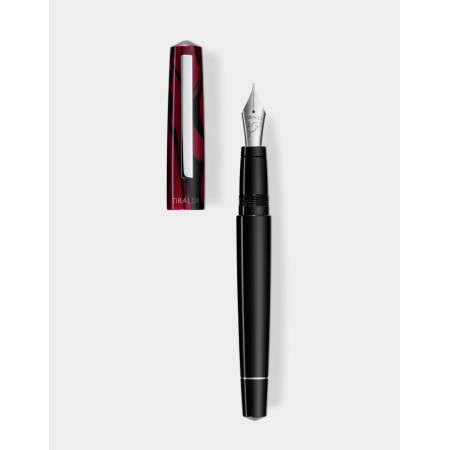 Penna stilografica Tibaldi Infrangibile rosso malva F