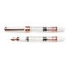 Penna stilografica Twsbi Diamond 580 White Rose Gold II pennino F M7449020