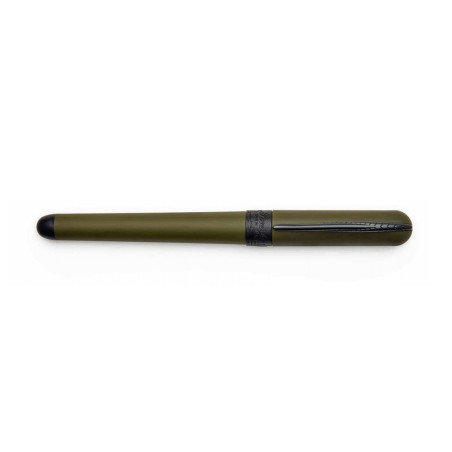 Pineider Avatar UR Matt Black Rollerball pen Military Green