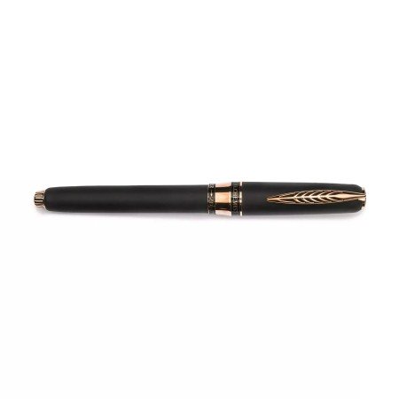 Pineider Alchemist Stromboli Black Fountain pen - Extrafine gold nib