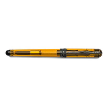 Penna stilografica Pineider Avatar UR Demo Black Amber - Pennino F