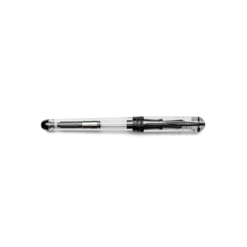 Pineider Avatar UR Demo Black Clear Fountain pen - Fine nib