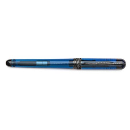 Penna stilografica Pineider Avatar UR Demo Black Sky Blue - Pennino F