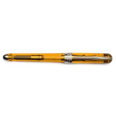 Pineider Avatar UR Demo Metal Amber Fountain pen - Extra fine nib SFAE0PP3401439