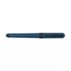 Pineider Avatar UR Glossy Black Trims Fountain Pen Lapis Blue FP M