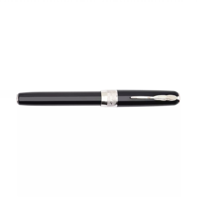 Pineider Classic Fountain pen Black Palladium trims FPM